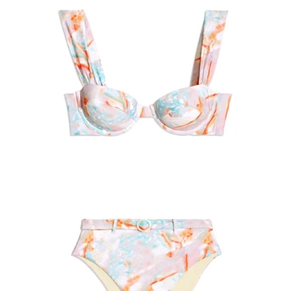 WeWoreWhat Multi Onyx Claudia Top and Emily Bottom